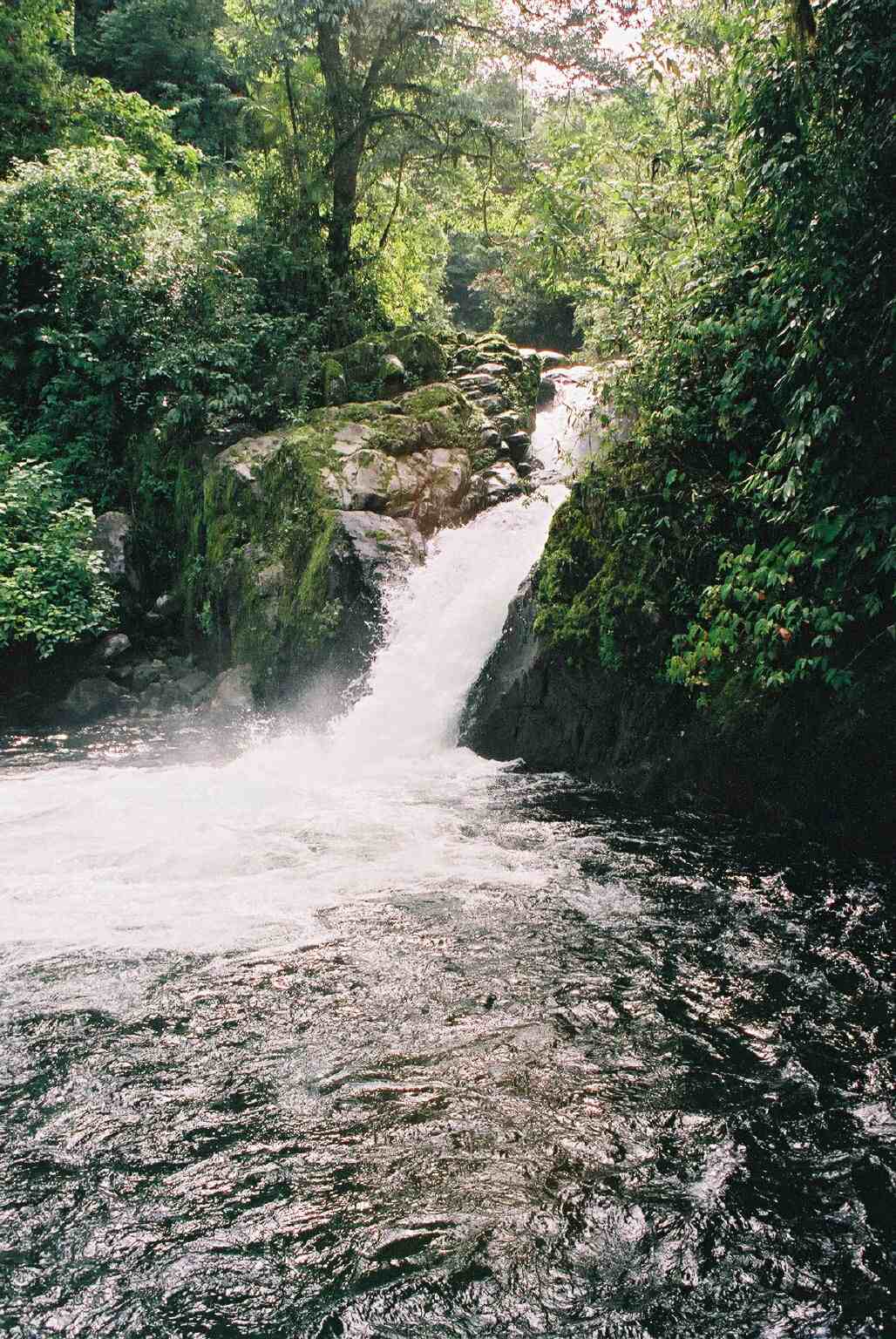 Cloudbridge waterfall Costa Rica